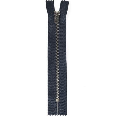 Black Brass Jean Zipper, Semi Auto Lock Slider Zipper Logam