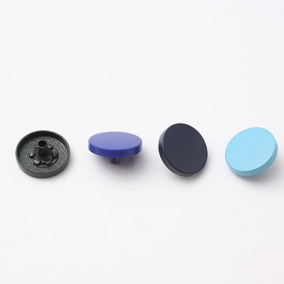 Aksesoris Dekoratif Round Press Zinc Alloy Custom Metal Snap Button Untuk Pakaian