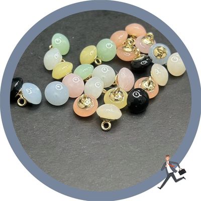 Resin Button Mutiara Untuk Wanita Kaos Budidaya Button Mutiara Air Tawar Button Mutiara
