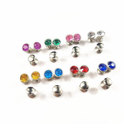 Logos rivet logam untuk sepatu 15mm/25mm