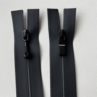 TPU/PU Water-Resistant Zipper, Waterproof Zippers dengan Reflective Strip di 2 Sisi untuk outdoor, jaket, pakaian