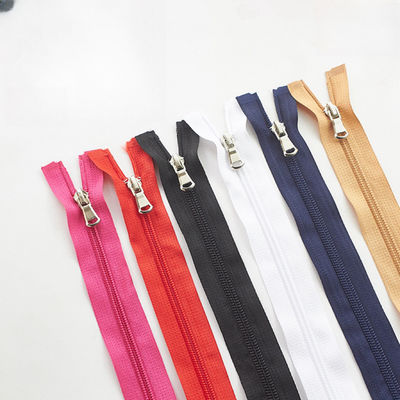 Perhiasan Nylon Zipper Pakaian Aksesoris Tekstil 5# Kualitas Tinggi Murah Nylon Zipper Rantai Panjang Dijual