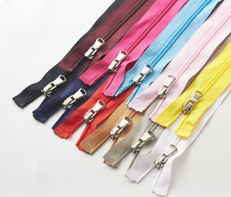 Perhiasan Nylon Zipper Pakaian Aksesoris Tekstil 5# Kualitas Tinggi Murah Nylon Zipper Rantai Panjang Dijual