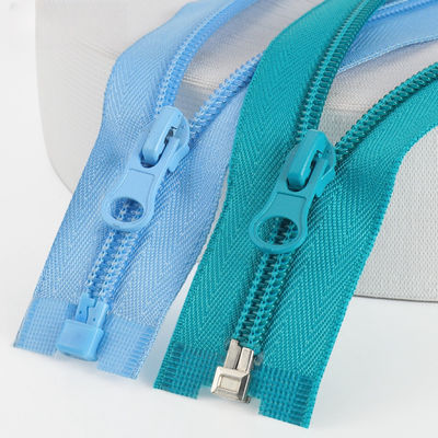 Pabrik Hot Grosir 3# 5# 7# 8# 10# Nylon Rantai Panjang Zipper Warna Sama Gigi Zipper Warna Nylon Zipper Untuk Tas Pakaian Sepatu