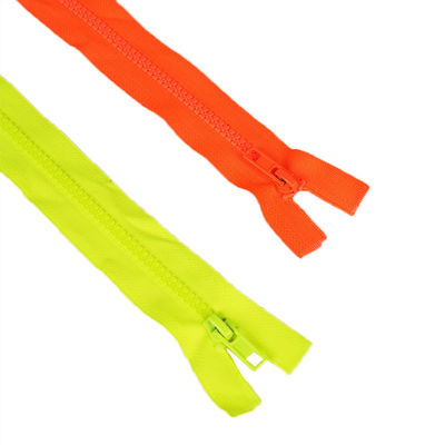 Plastic Zipper Custom 3# 5# Open End Double Open End Close End Long Chain Grosir Pabrik Plastic Zippers