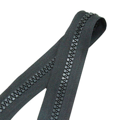 Plastic Zipper Custom 3# 5# Open End Double Open End Close End Long Chain Grosir Pabrik Plastic Zippers