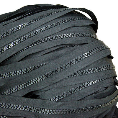 Plastic Zipper Custom 3# 5# Open End Double Open End Close End Long Chain Grosir Pabrik Plastic Zippers