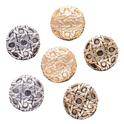 Custom Sewing Dome Retro Seragam Setelan Tombol Shank Metal Button Untuk Pakaian