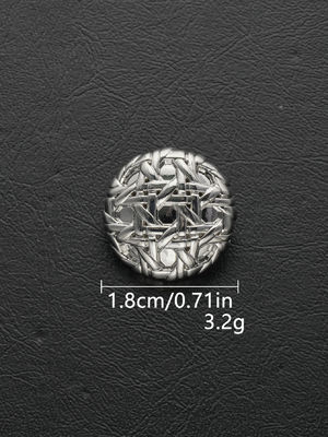 Custom Sewing Dome Retro Seragam Setelan Tombol Shank Metal Button Untuk Pakaian