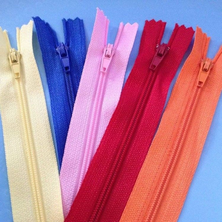 Aksesoris Tas #3 #5 #7 #8 #10 Rantai Zipper Nylon Dengan Puller Untuk Tas Jaket Kulit