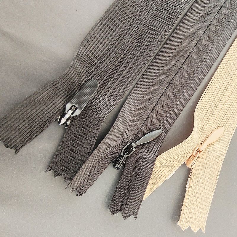 3# Hidden Zippers Close-End Untuk Pakaian